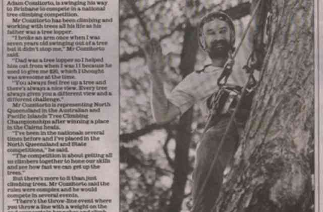 Out on a Limb for Tree-Hugger Title